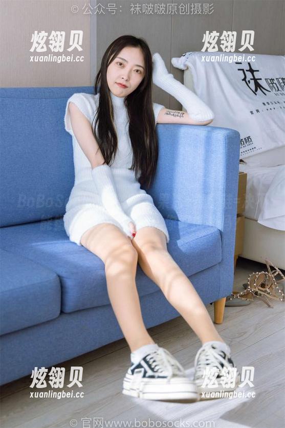 BoBoSocks袜啵啵 - 果冻+麦昆鞋=决不能错过的写真图片！你敢挑战吗？