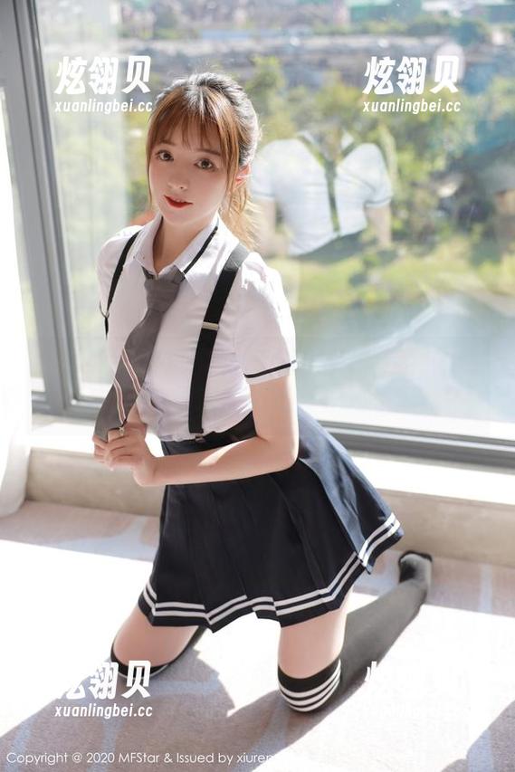 MFStar模范学院 - 妞妞koko定制的制服：图片中展现的，是叛逆还是顺从？