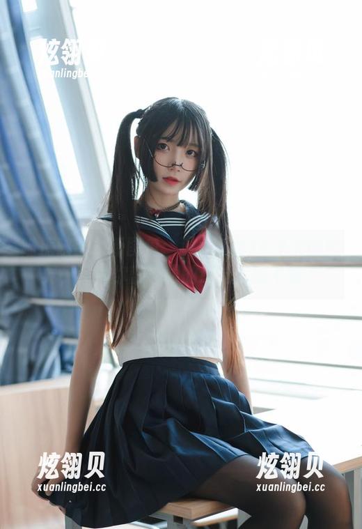 喵糖映画最新图包：猫儿制服JK少女的世界，萌到你翻白眼的感觉你懂不懂？