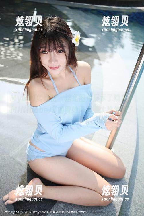MyGirl美媛馆 - 这组图片展示了糯美子MINIbabeJK的微妙诱惑，太难抗拒了。