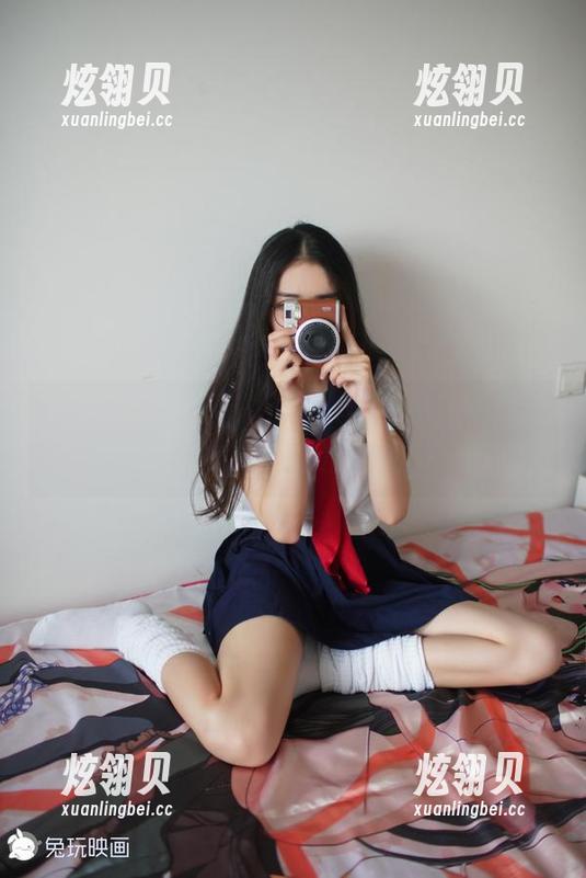 兔玩映画：学姐的网袜美图合集，开心就好，这才是生活的真谛！