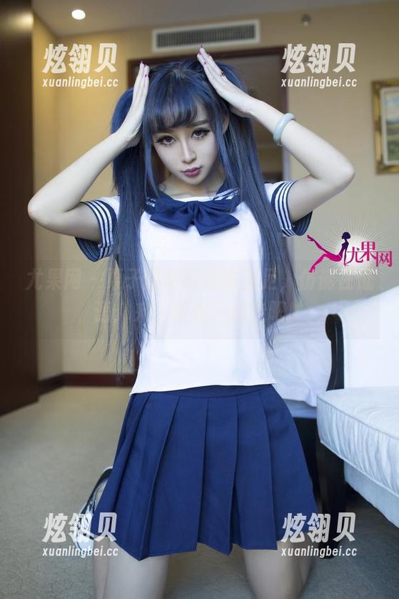 尤果网 - 栗子的写真定制美足，仿佛在低语：来，跟我一起走吧！