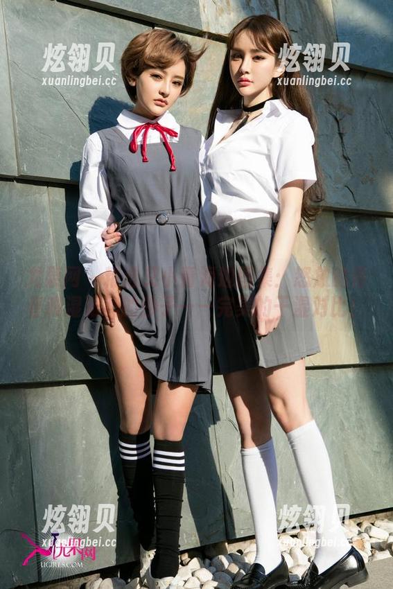 尤果网 - 精选艾小青海边图集：怒放的青春和湿漉漉的沙子——完美的干湿对比！