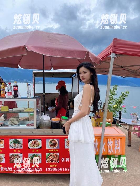 微密圈 - 最新旅拍图集：就是阿朱啊的背影，让人忍不住想多看两眼！