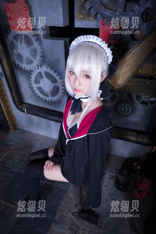 神乐坂真冬的恶魔女仆写真：一瞬间，我觉得自己进入了奇幻世界